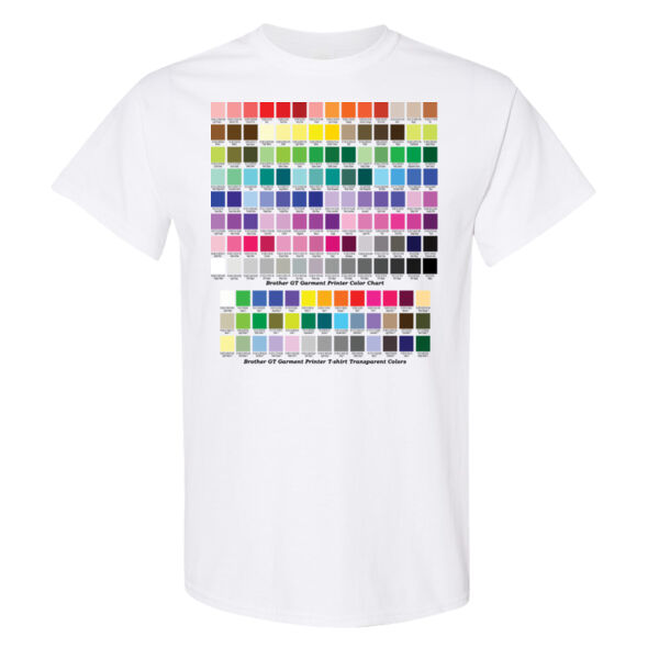 Multi-Color Chart - Heavy Cotton™ T-Shirt Thumbnail